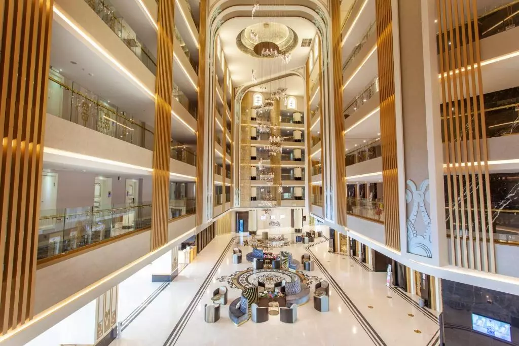 لابی اصلی هتل حیدر پاشا آلانیا